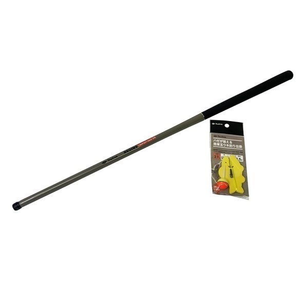 コンパクトはぜ釣りセット【小継振り出し竿とハゼ釣り仕掛けのセット】(270)